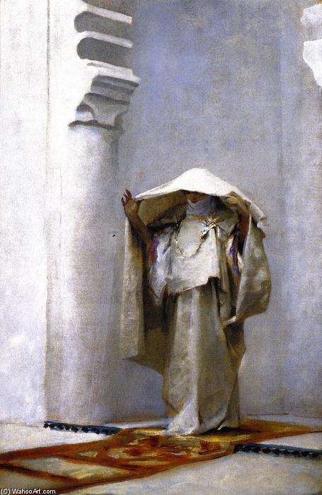 Wikioo.org - The Encyclopedia of Fine Arts - Painting, Artwork by John Singer Sargent - Ambergris smoke (study)