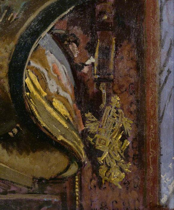 Wikioo.org - The Encyclopedia of Fine Arts - Painting, Artwork by Walter Richard Sickert - Gaieté Montparnasse, dernière galerie de gauche