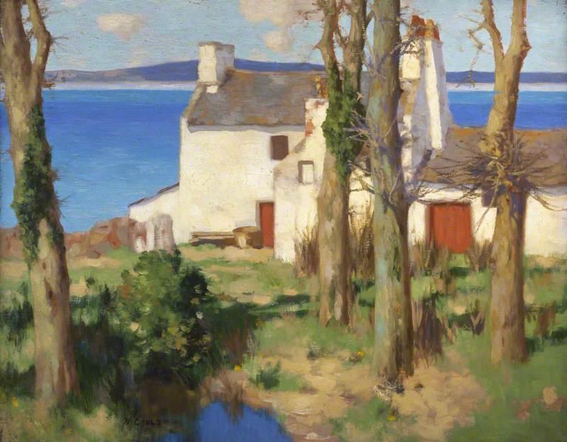 Wikioo.org - The Encyclopedia of Fine Arts - Painting, Artwork by David Gauld - A Galloway Farm