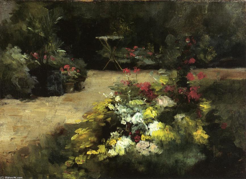Wikioo.org – L'Encyclopédie des Beaux Arts - Peinture, Oeuvre de Gustave Caillebotte - le jardin