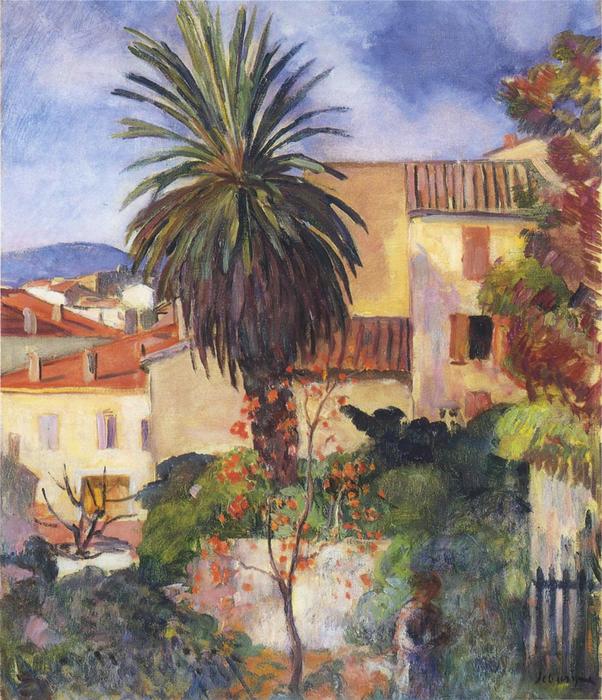 Wikioo.org – L'Encyclopédie des Beaux Arts - Peinture, Oeuvre de Henri Lebasque - Jardin à St Tropez
