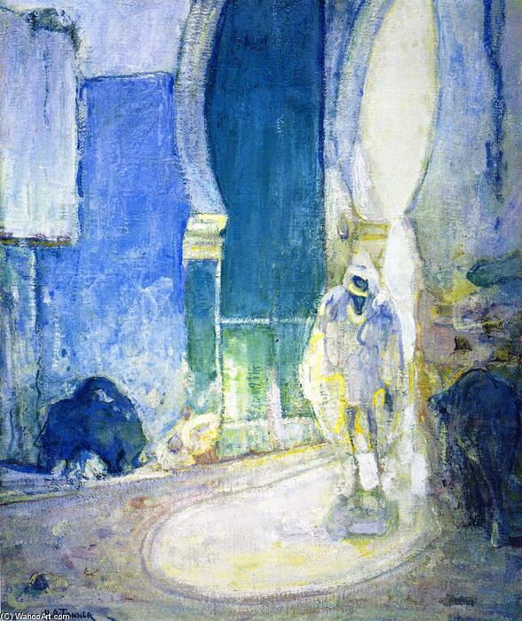 Wikioo.org - The Encyclopedia of Fine Arts - Painting, Artwork by Henry Ossawa Tanner - Gate to the Casbah