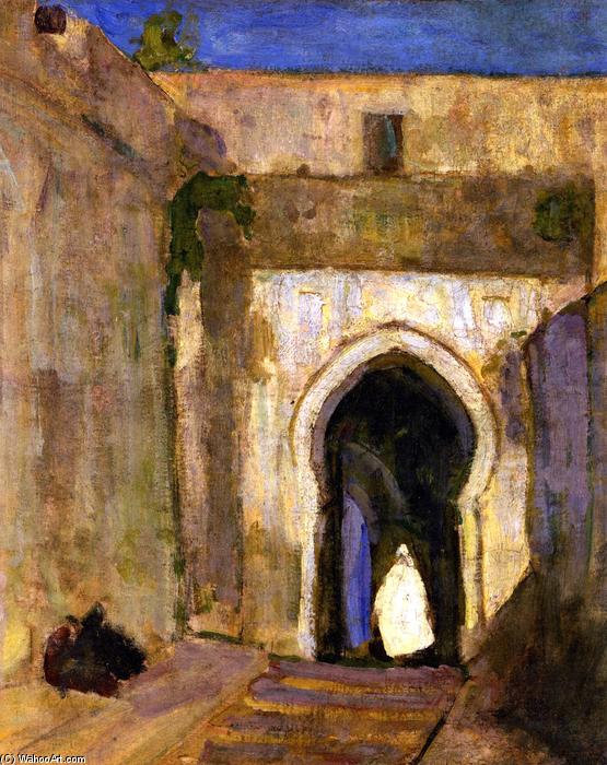 Wikioo.org - The Encyclopedia of Fine Arts - Painting, Artwork by Henry Ossawa Tanner - Gateway Tangier