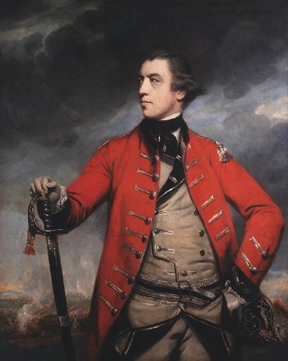 Wikioo.org - The Encyclopedia of Fine Arts - Painting, Artwork by Joshua Reynolds - General John Burgoyne