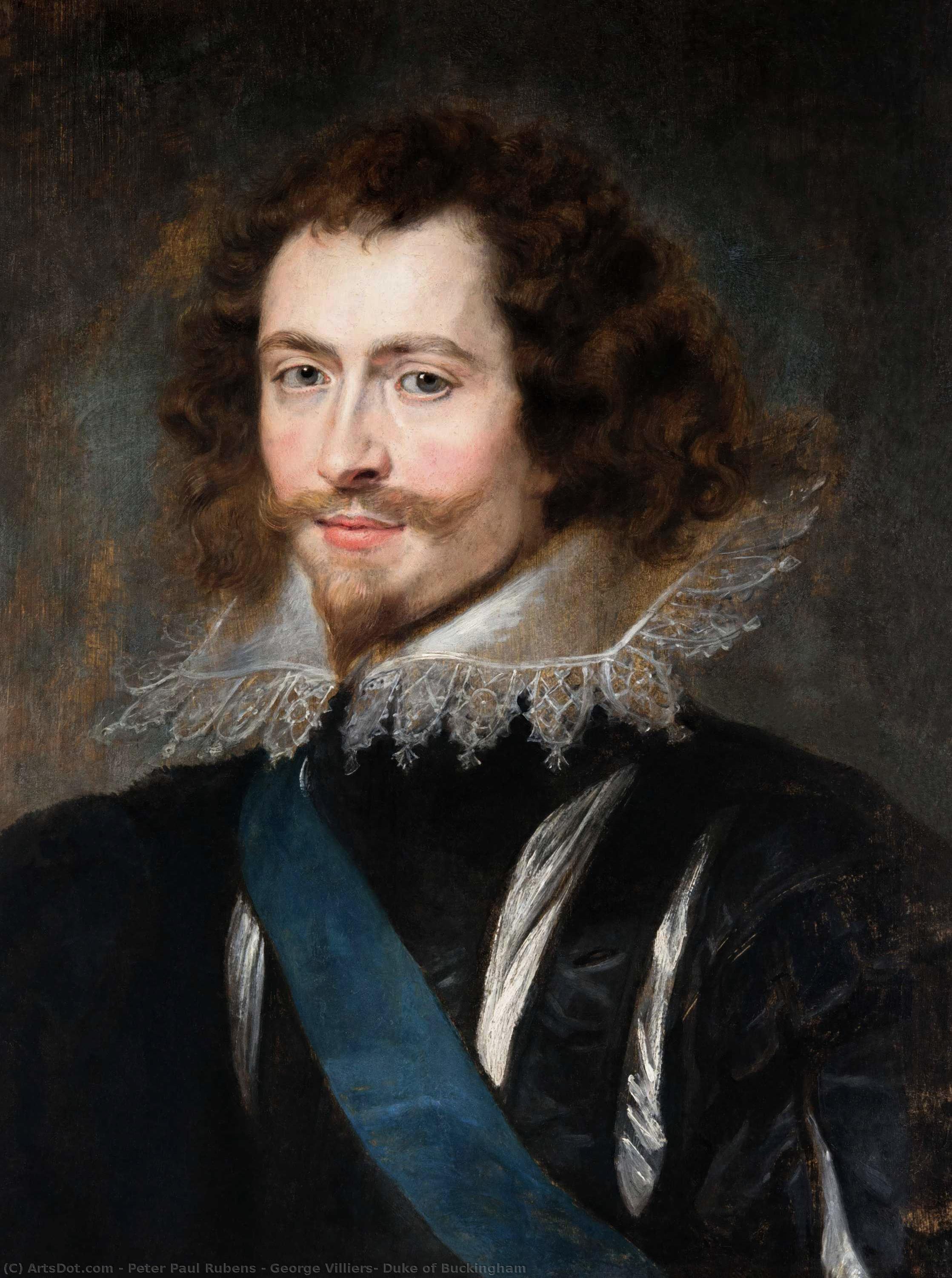 Wikioo.org - The Encyclopedia of Fine Arts - Painting, Artwork by Peter Paul Rubens - George Villiers, Duke of Buckingham