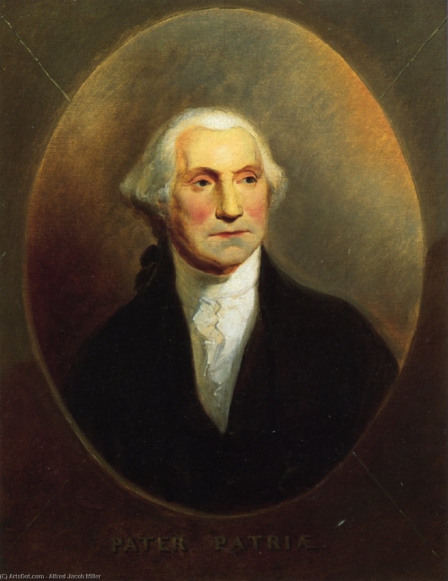WikiOO.org - Encyclopedia of Fine Arts - Maalaus, taideteos Alfred Jacob Miller - George Washington