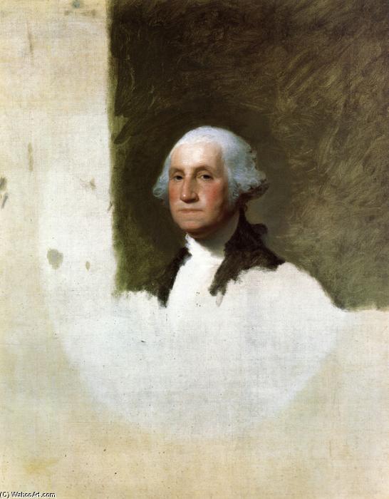 WikiOO.org - Encyclopedia of Fine Arts - Maľba, Artwork Gilbert Stuart - George Washington