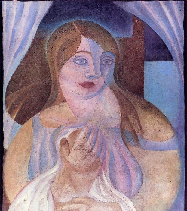 WikiOO.org - אנציקלופדיה לאמנויות יפות - ציור, יצירות אמנות Juan Gris - Girl
