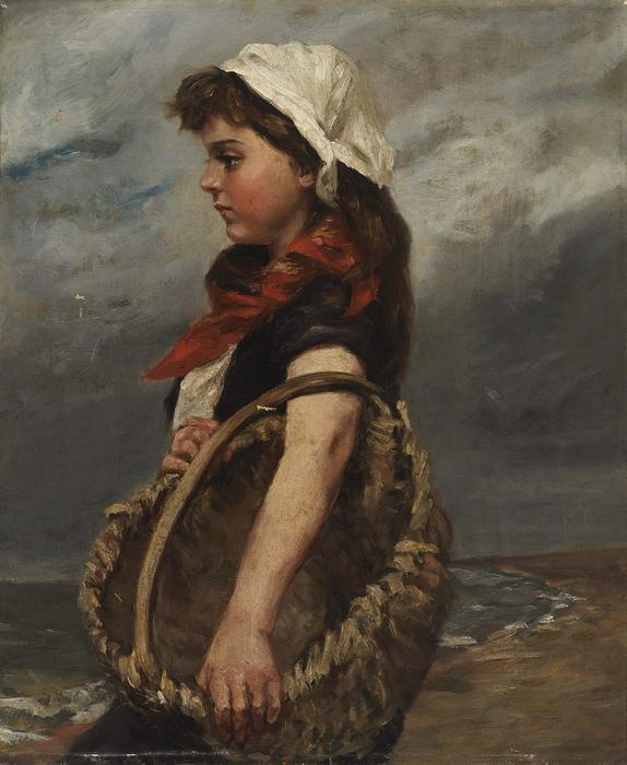 Wikioo.org – La Enciclopedia de las Bellas Artes - Pintura, Obras de arte de Alice Pike Barney - chica con cesta
