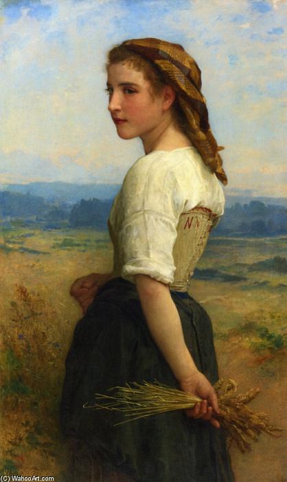 Wikioo.org - The Encyclopedia of Fine Arts - Painting, Artwork by William Adolphe Bouguereau - Gleaners
