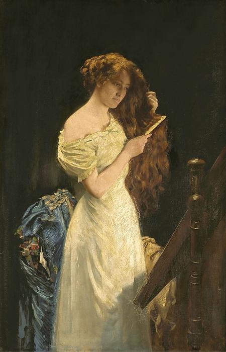 Wikioo.org - The Encyclopedia of Fine Arts - Painting, Artwork by Thomas Benjamin Kennington - The Glory of Womanhood