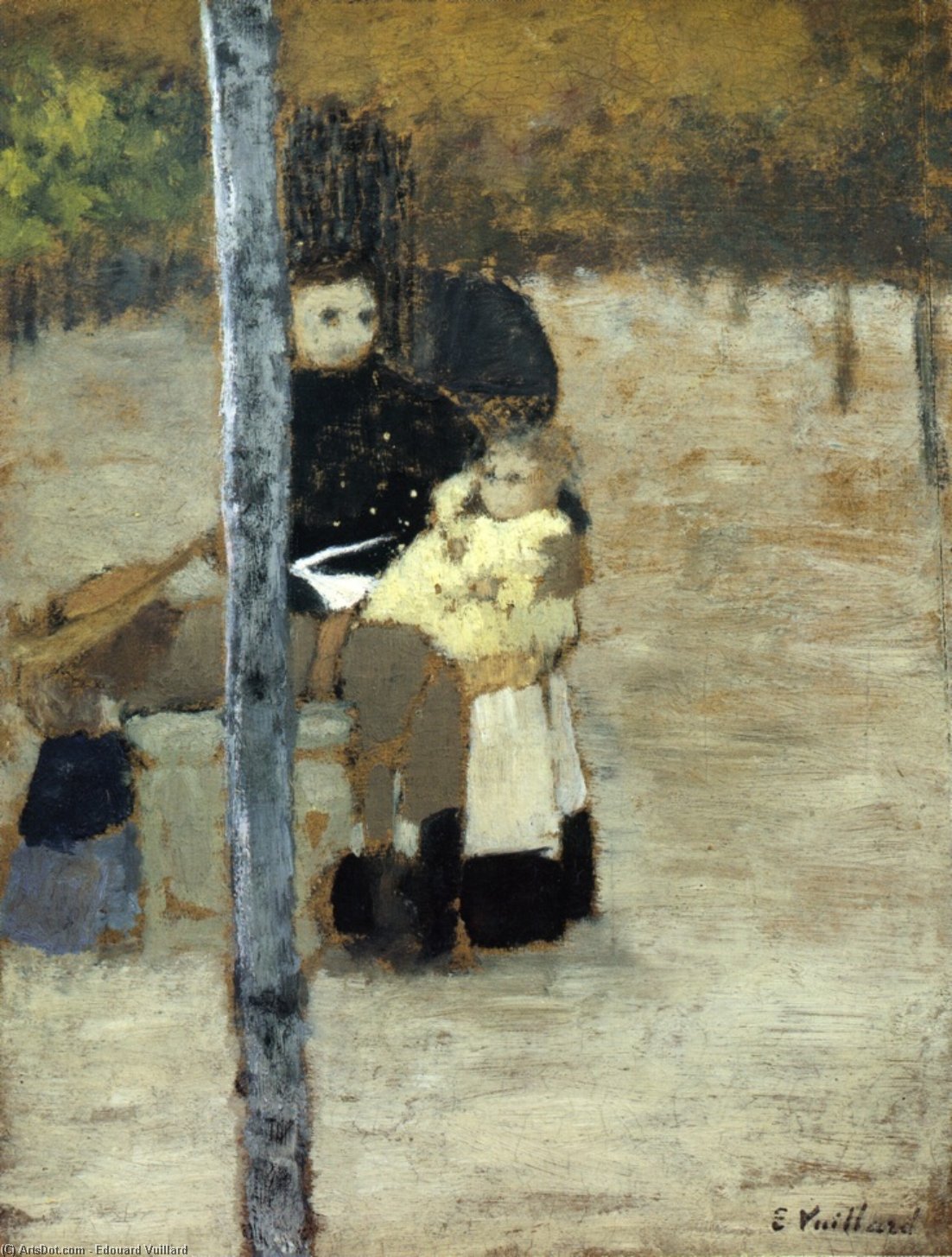 Wikioo.org - สารานุกรมวิจิตรศิลป์ - จิตรกรรม Jean Edouard Vuillard - Good Children