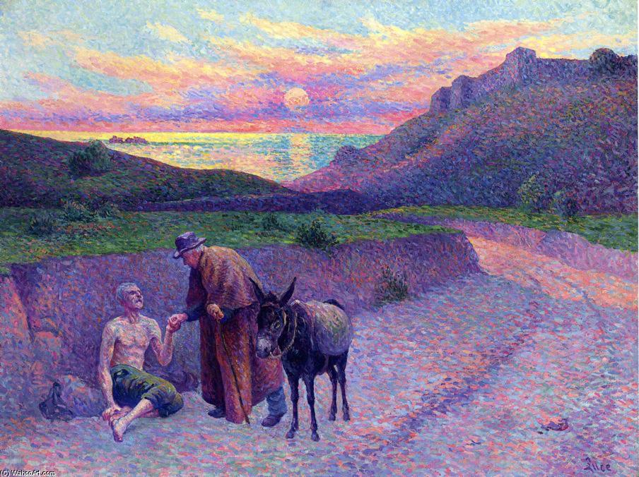 Wikioo.org - The Encyclopedia of Fine Arts - Painting, Artwork by Maximilien Luce - The Good Samaritan