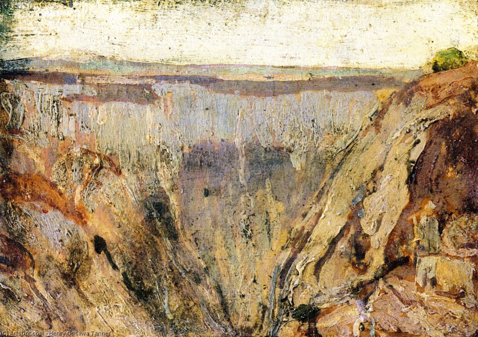 Wikioo.org - The Encyclopedia of Fine Arts - Painting, Artwork by Henry Ossawa Tanner - The Good Shepherd in the Atlas Mountains