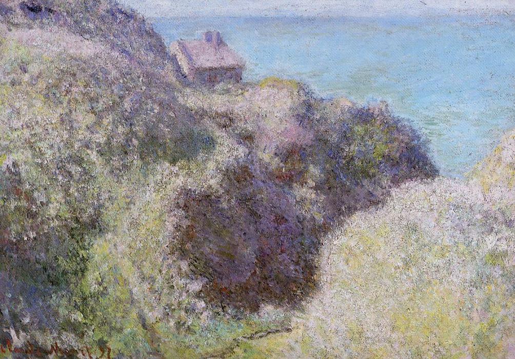 WikiOO.org – 美術百科全書 - 繪畫，作品 Claude Monet - 峡谷在Varengeville，尾盘