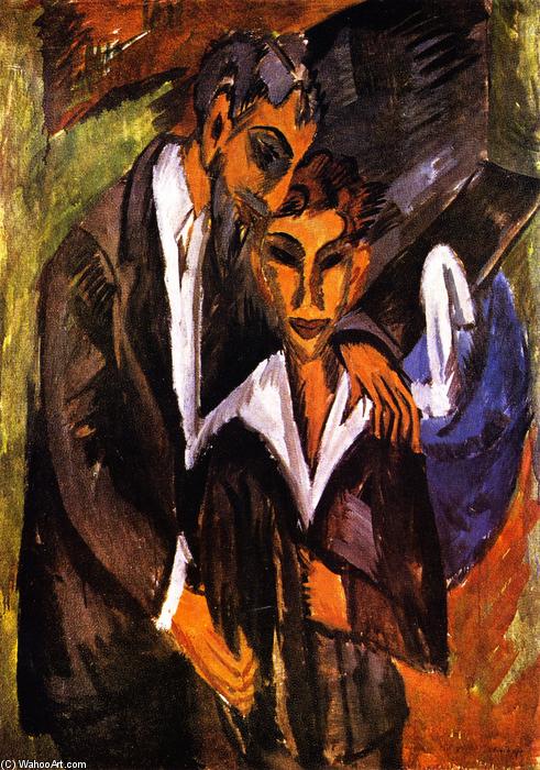 Wikioo.org - The Encyclopedia of Fine Arts - Painting, Artwork by Ernst Ludwig Kirchner - Graef and friend