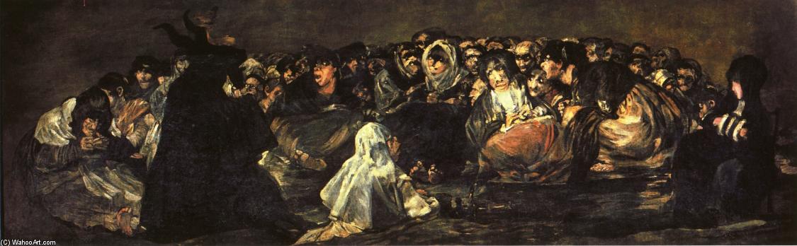 Wikoo.org - موسوعة الفنون الجميلة - اللوحة، العمل الفني Francisco De Goya - The Great He-Goat