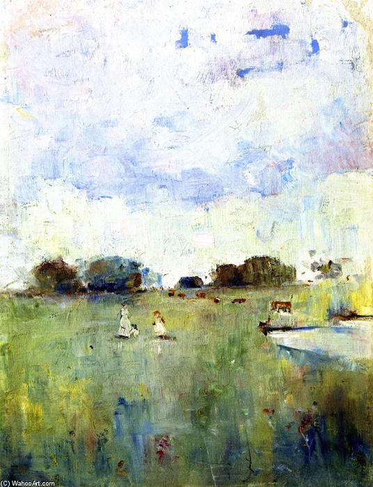 Wikioo.org - The Encyclopedia of Fine Arts - Painting, Artwork by Charles Edward Conder - A Grey Day