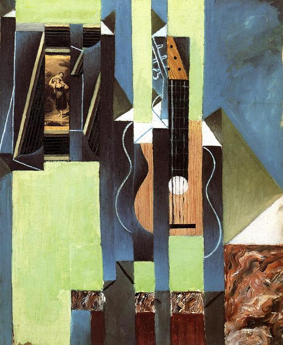 Wikioo.org - The Encyclopedia of Fine Arts - Painting, Artwork by Juan Gris - The Guitar