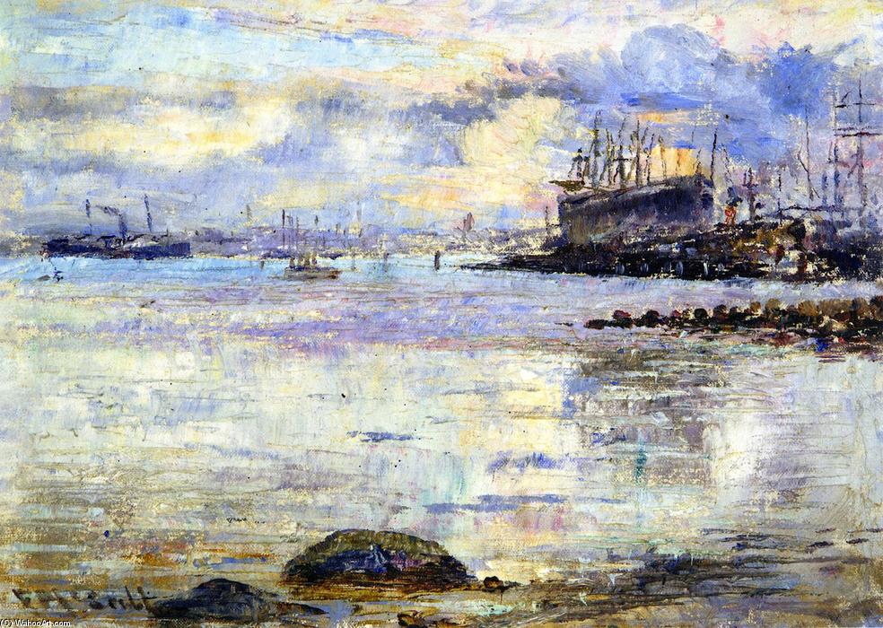 Wikioo.org - The Encyclopedia of Fine Arts - Painting, Artwork by Frederick Mccubbin - Harmony in Glue, Williamstown