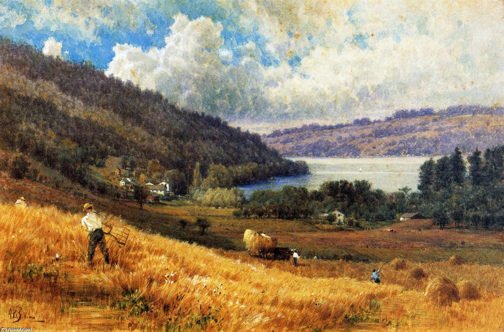 WikiOO.org - Encyclopedia of Fine Arts - Målning, konstverk Albert Fitch Bellows - The Harvest