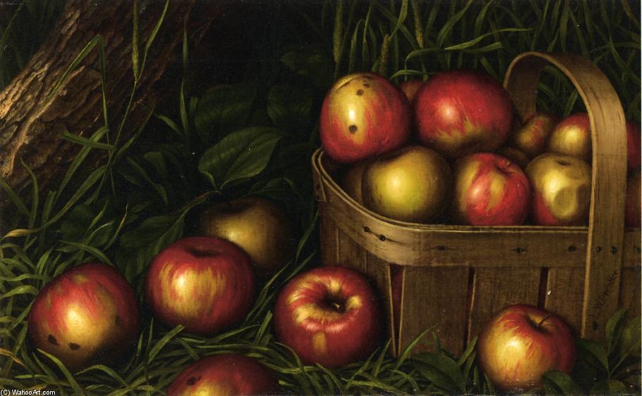 Wikioo.org - The Encyclopedia of Fine Arts - Painting, Artwork by Levi Wells Prentice - Harvest of Apples