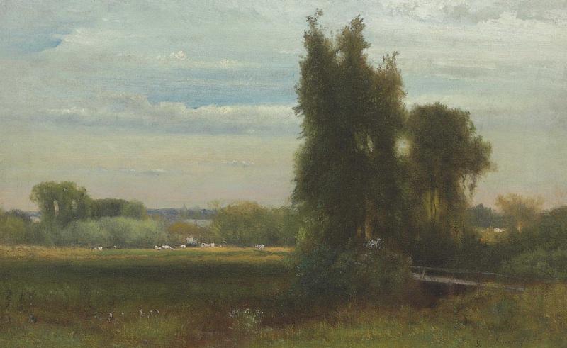 Wikioo.org - The Encyclopedia of Fine Arts - Painting, Artwork by George Inness - Hastings