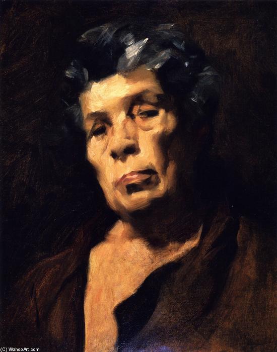 WikiOO.org - Encyclopedia of Fine Arts - Maleri, Artwork John Singer Sargent - Head of Aesop (after Velazquez)