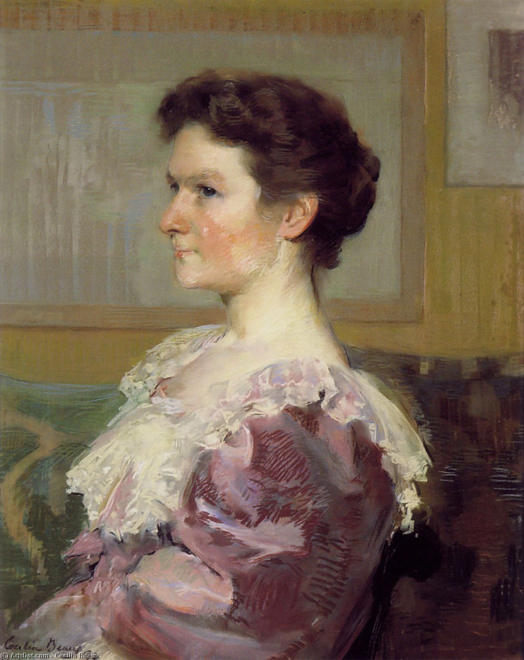 Wikioo.org - The Encyclopedia of Fine Arts - Painting, Artwork by Cecilia Beaux - Helen Biddle Griscom