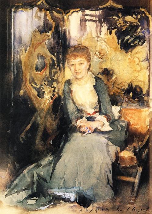 Wikioo.org - The Encyclopedia of Fine Arts - Painting, Artwork by John Singer Sargent - Henrietta Reubell