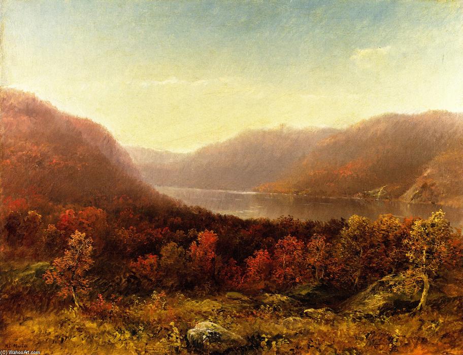 Wikioo.org - The Encyclopedia of Fine Arts - Painting, Artwork by Homer Dodge Martin - Highlands on the Hudson