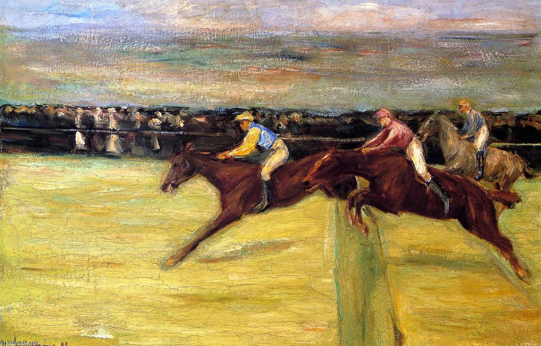 Wikioo.org - The Encyclopedia of Fine Arts - Painting, Artwork by Max Liebermann - Horserace at Cascina