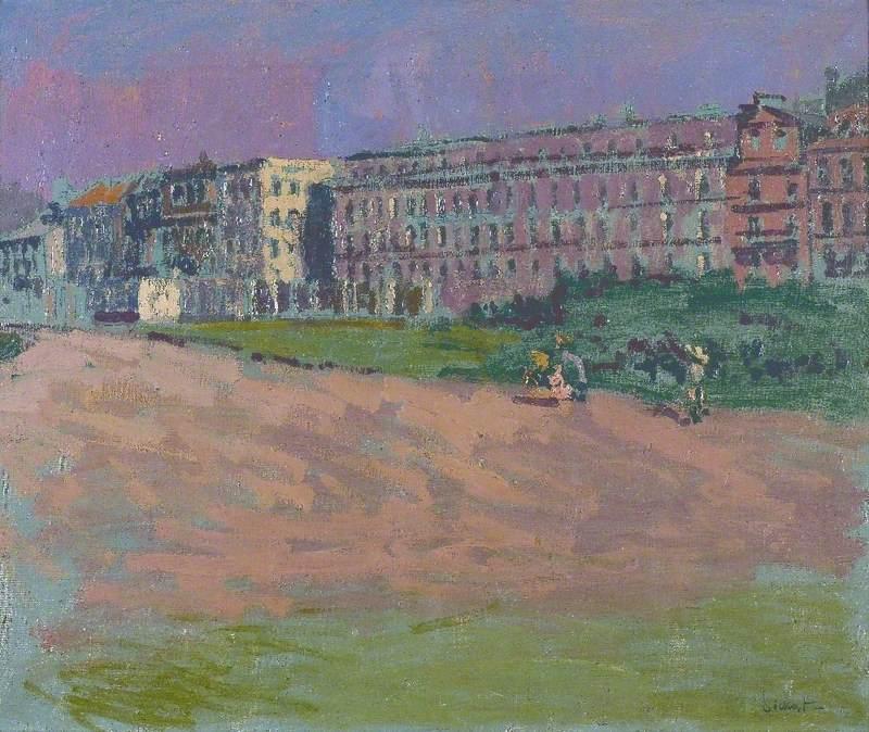 Wikioo.org - The Encyclopedia of Fine Arts - Painting, Artwork by Walter Richard Sickert - Hotel Royal, Dieppe, France