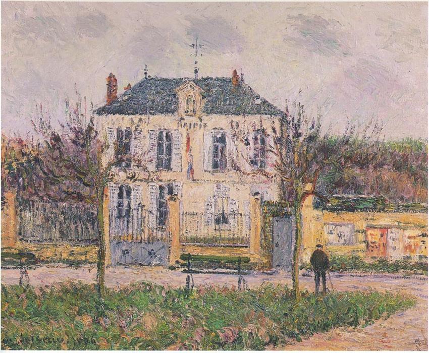 WikiOO.org - Güzel Sanatlar Ansiklopedisi - Resim, Resimler Gustave Loiseau - The House