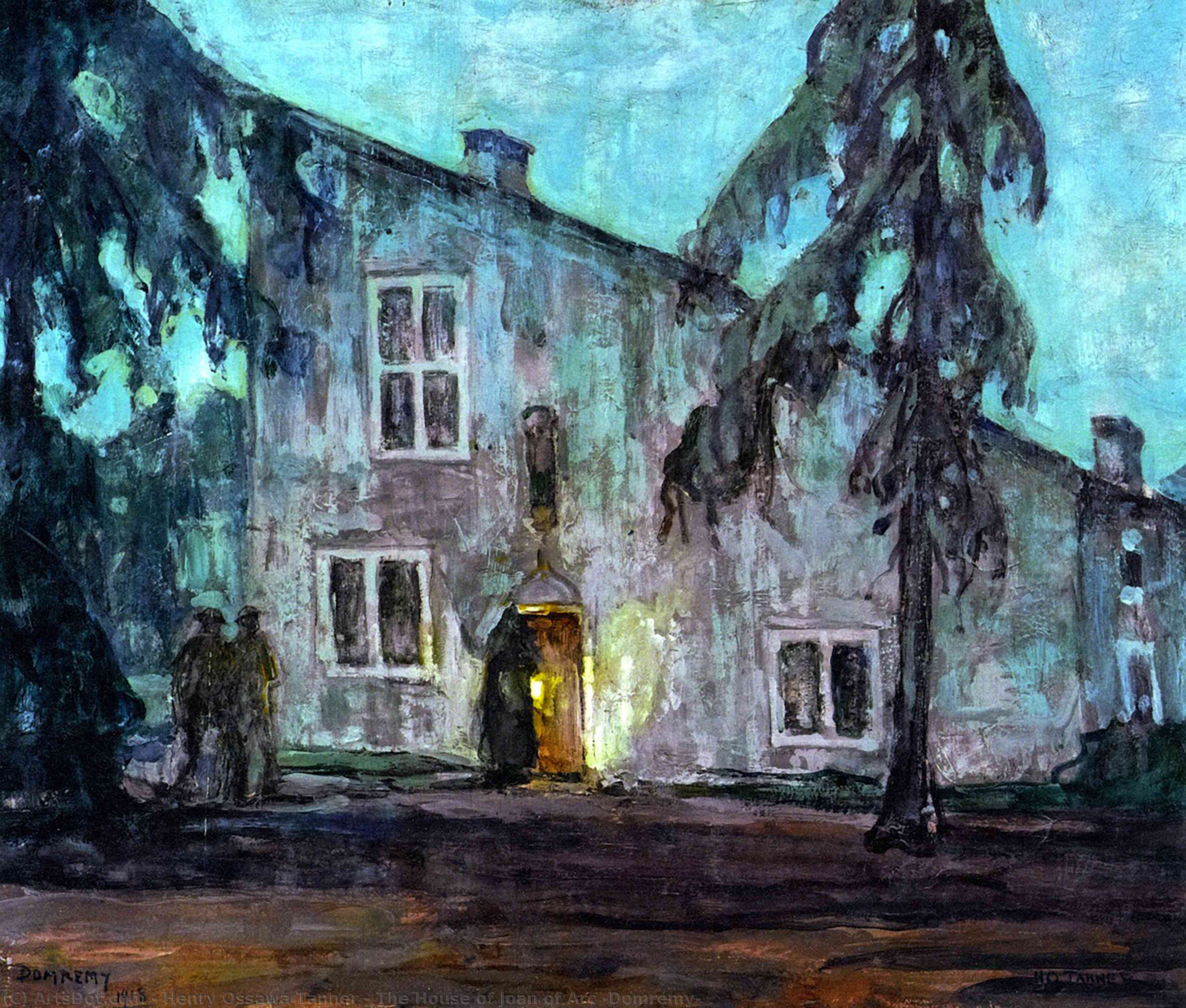 Wikioo.org - The Encyclopedia of Fine Arts - Painting, Artwork by Henry Ossawa Tanner - The House of Joan of Arc (Domrémy)