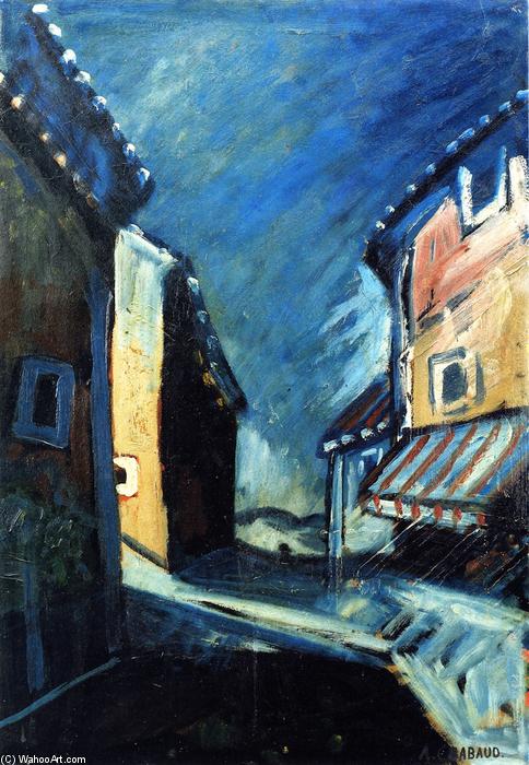 Wikioo.org - The Encyclopedia of Fine Arts - Painting, Artwork by Auguste Chabaud - House with Painted Shade