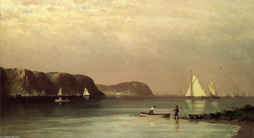 WikiOO.org - Encyclopedia of Fine Arts - Lukisan, Artwork John Williamson - Hudson River from Glenwood