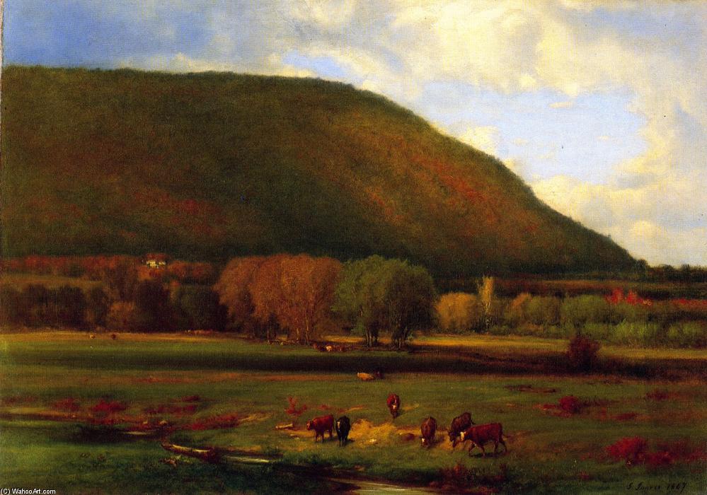 Wikioo.org – L'Enciclopedia delle Belle Arti - Pittura, Opere di George Inness - hudson river valle