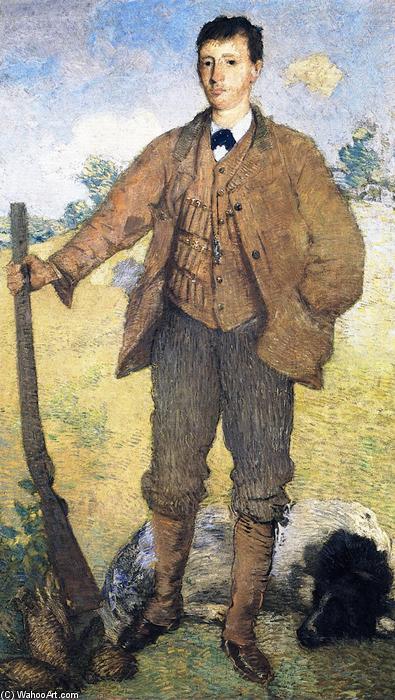 WikiOO.org - Enciklopedija dailės - Tapyba, meno kuriniai Julian Alden Weir - The Hunter