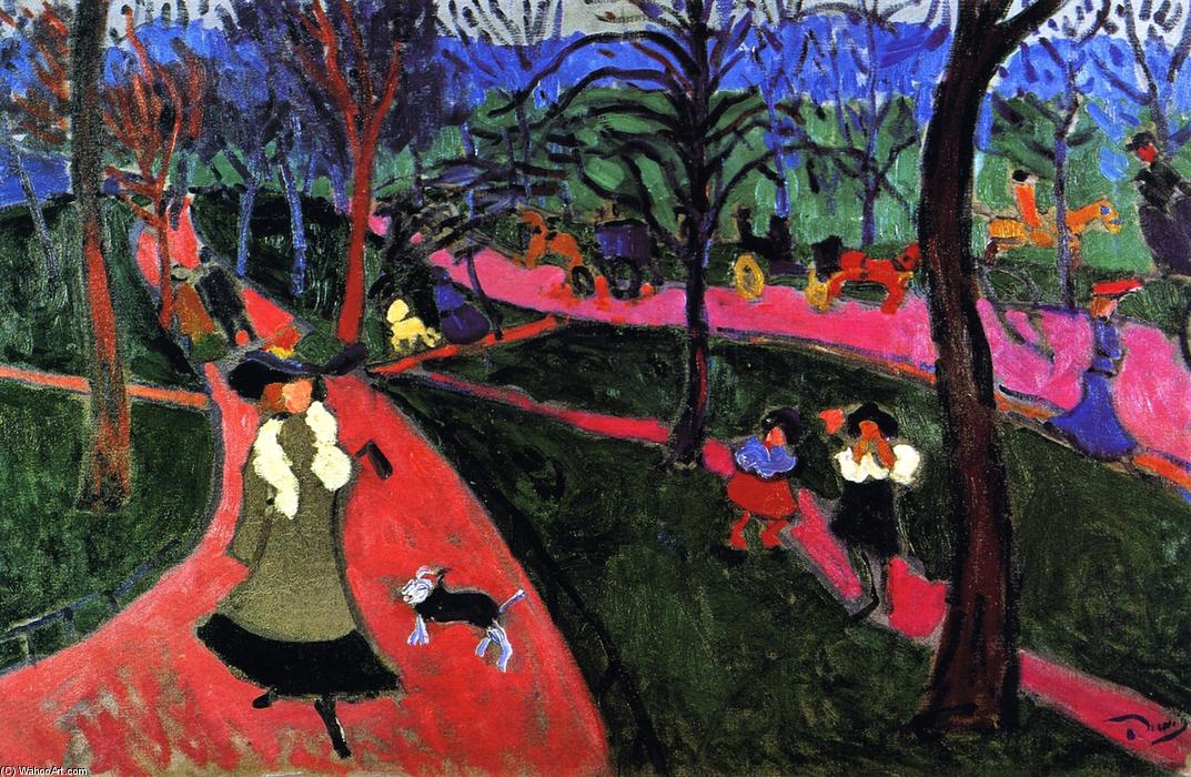 Wikioo.org - The Encyclopedia of Fine Arts - Painting, Artwork by André Derain - Hyde Park