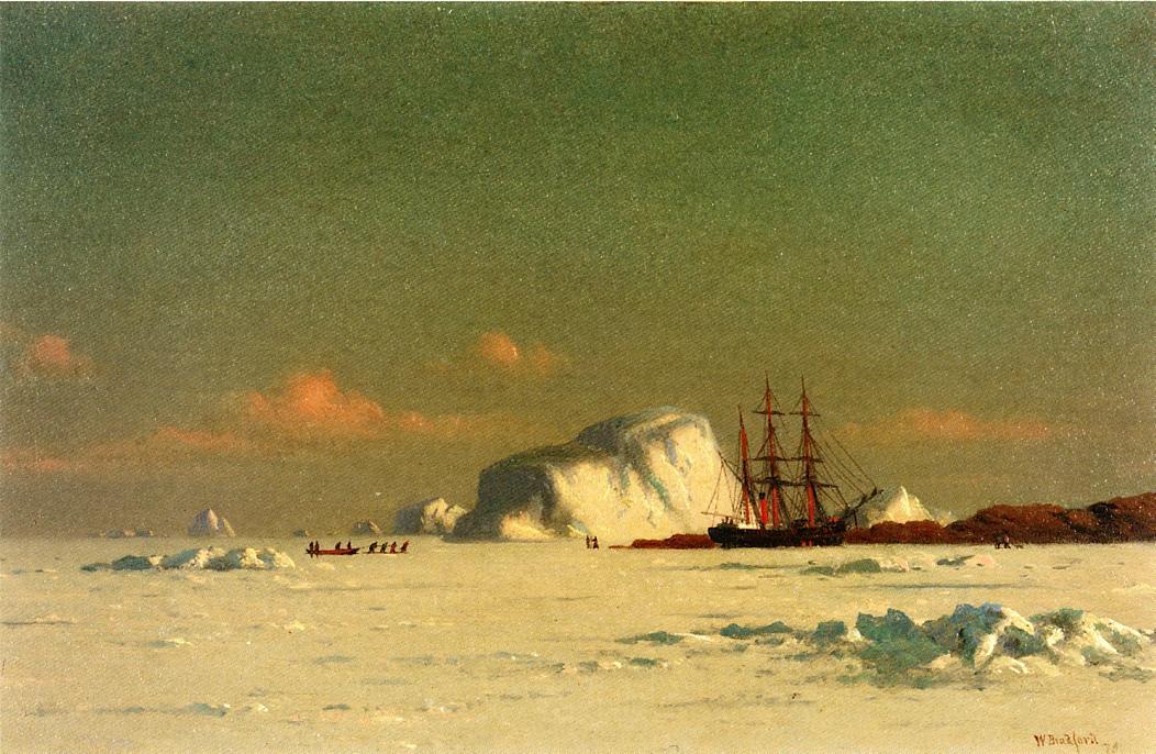 Wikioo.org - The Encyclopedia of Fine Arts - Painting, Artwork by William Bradford - In the Arctic