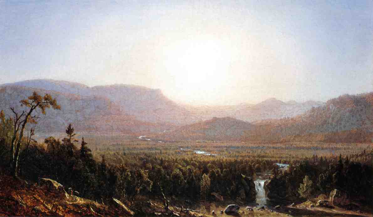 Wikioo.org - The Encyclopedia of Fine Arts - Painting, Artwork by Sanford Robinson Gifford - In the Catskills (also known as A Catskill Study)