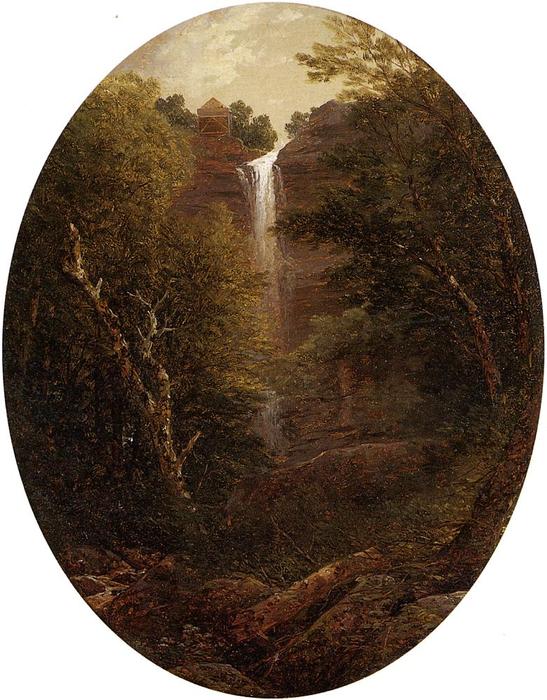 Wikioo.org - The Encyclopedia of Fine Arts - Painting, Artwork by John William Casilear - In the Catskills