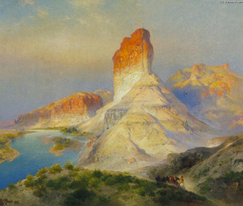 WikiOO.org - אנציקלופדיה לאמנויות יפות - ציור, יצירות אמנות Thomas Moran - Indian Summer