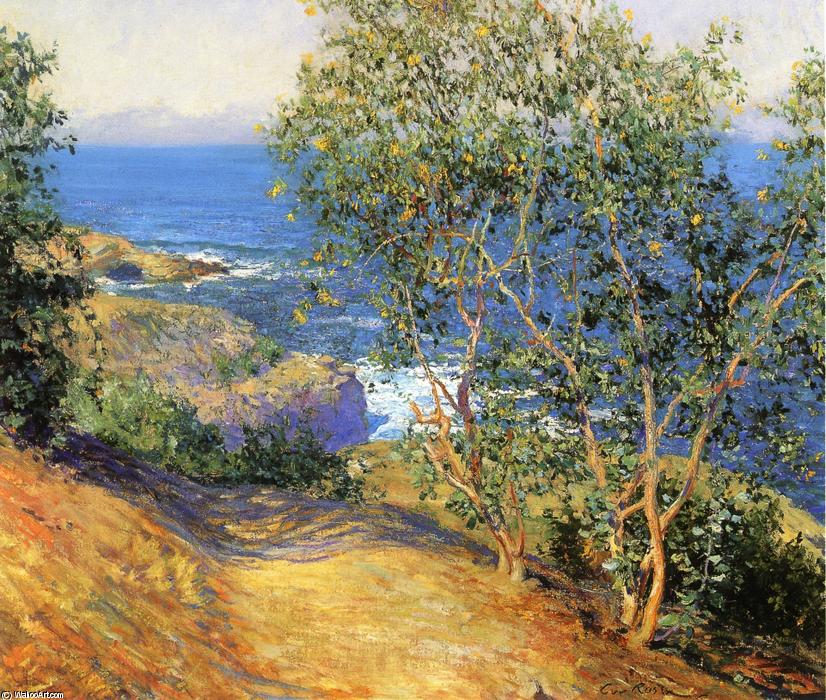 Wikioo.org - The Encyclopedia of Fine Arts - Painting, Artwork by Guy Orlando Rose - Indian Tobacco Trees, La Jolla