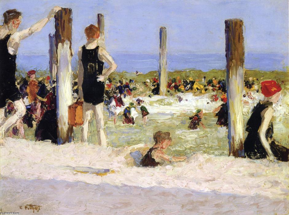 Wikioo.org - The Encyclopedia of Fine Arts - Painting, Artwork by Edward Henry Potthast - In the Dog Days