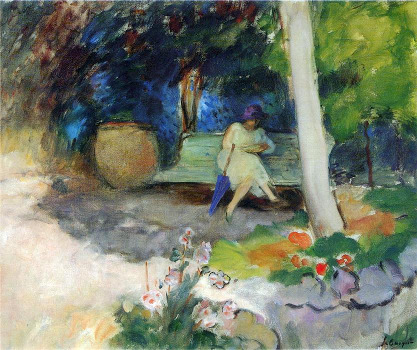 Wikioo.org - The Encyclopedia of Fine Arts - Painting, Artwork by Henri Lebasque - In the Garden