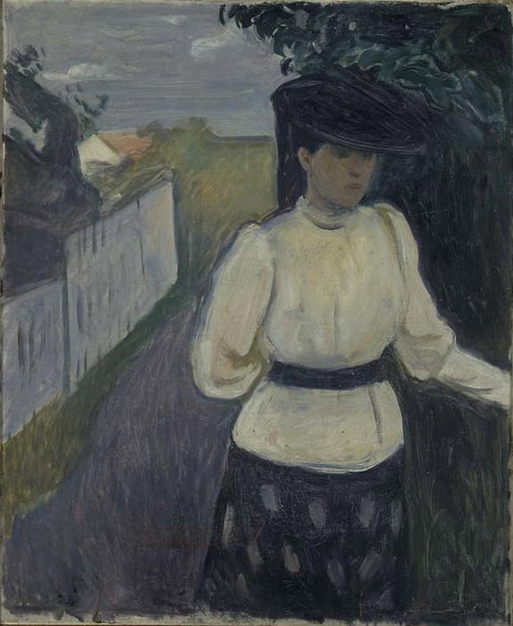 Wikioo.org - The Encyclopedia of Fine Arts - Painting, Artwork by Edvard Munch - Inger Munch