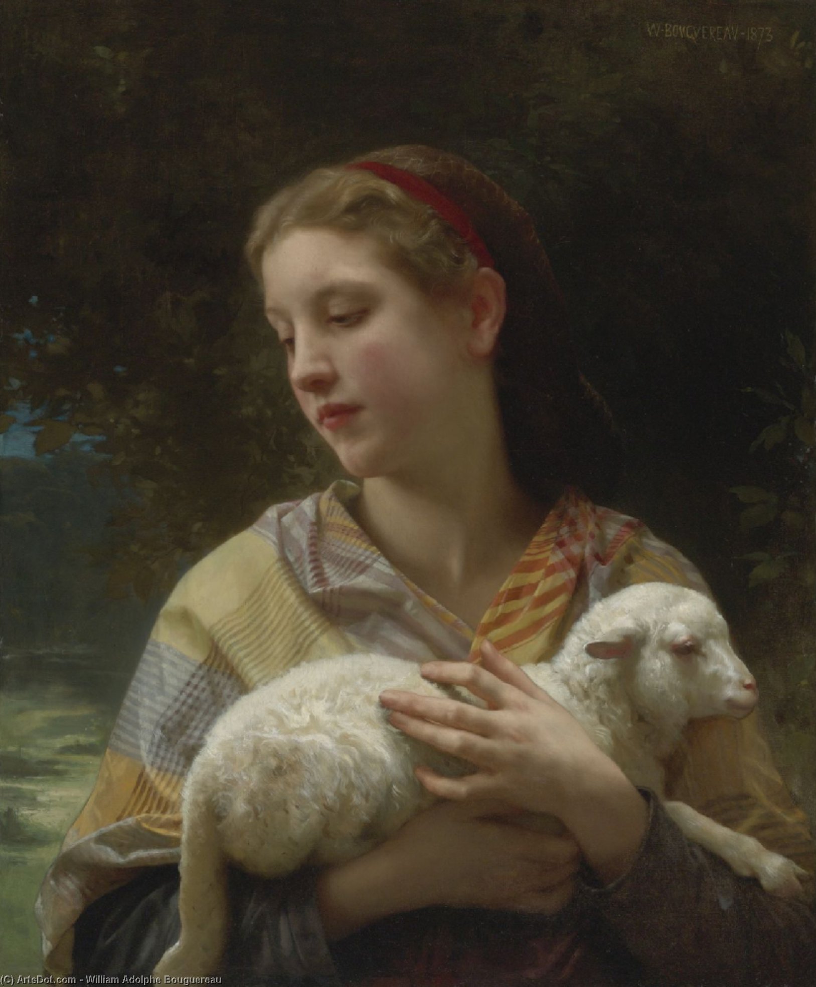 Wikioo.org – L'Encyclopédie des Beaux Arts - Peinture, Oeuvre de William Adolphe Bouguereau - l innocence