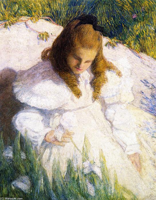 Wikioo.org - The Encyclopedia of Fine Arts - Painting, Artwork by Julian Alden Weir - In the Sun
